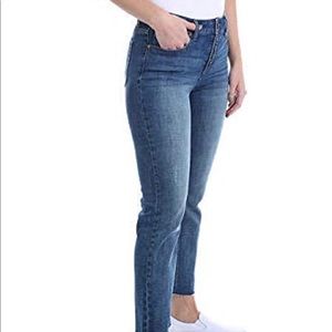 Ladies high waisted soft jeans